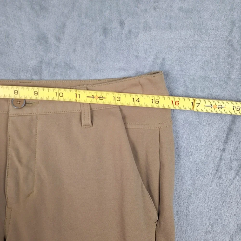 Bylt Premium Everyday Pants Mens 32x29 Khaki Performance Golf Chino Athletic